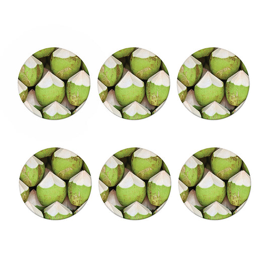 Coconut 3D Print Coaster Set