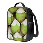 Coconut 3D Print Crossbody Lunch Bag
