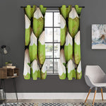Coconut 3D Print Curtain