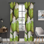 Coconut 3D Print Curtain
