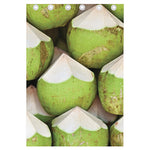 Coconut 3D Print Curtain