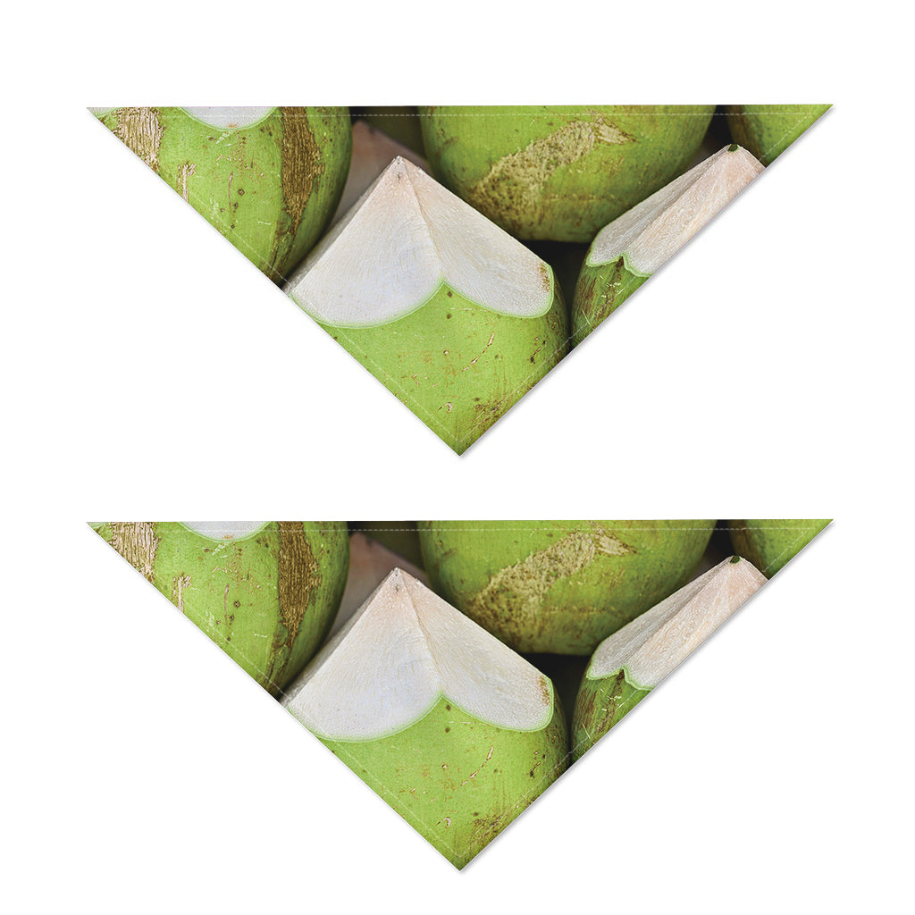 Coconut 3D Print Dog Bandana