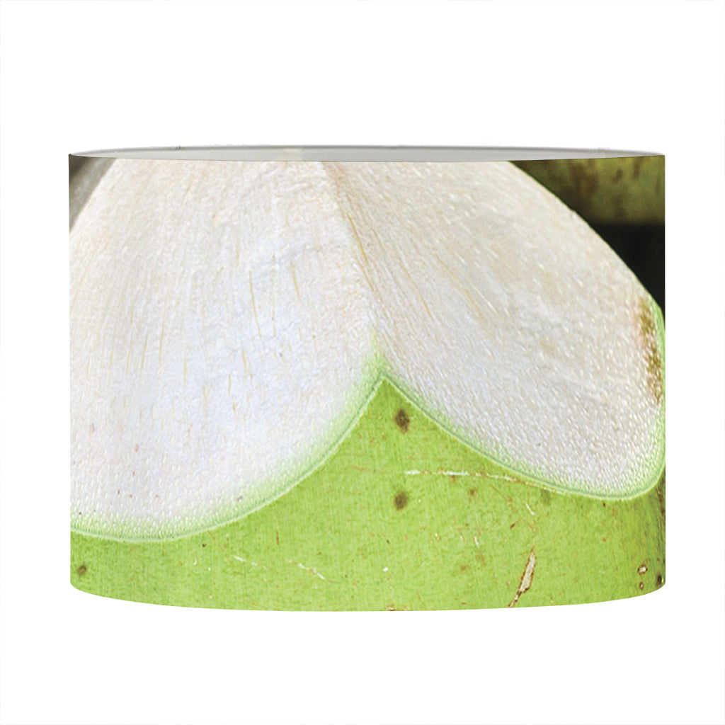Coconut 3D Print Drum Lamp Shade