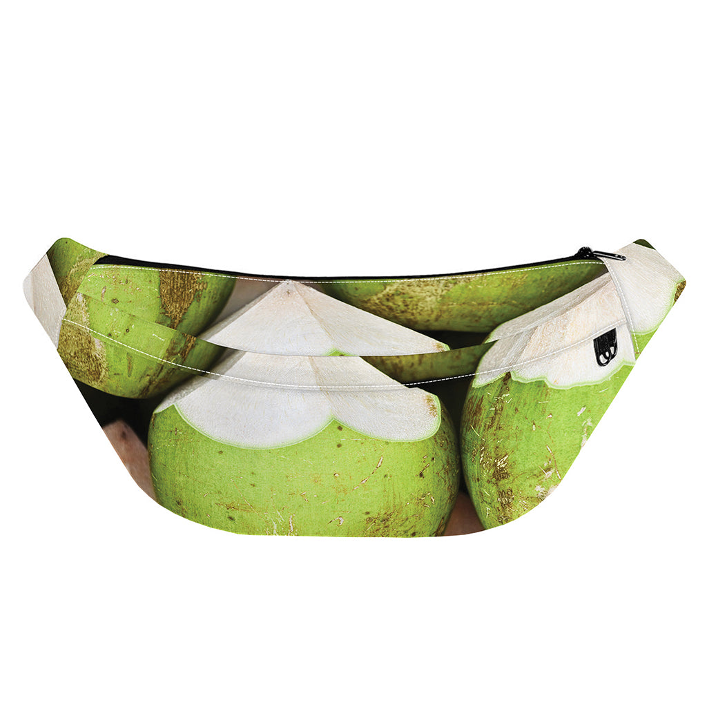 Coconut 3D Print Fanny Pack