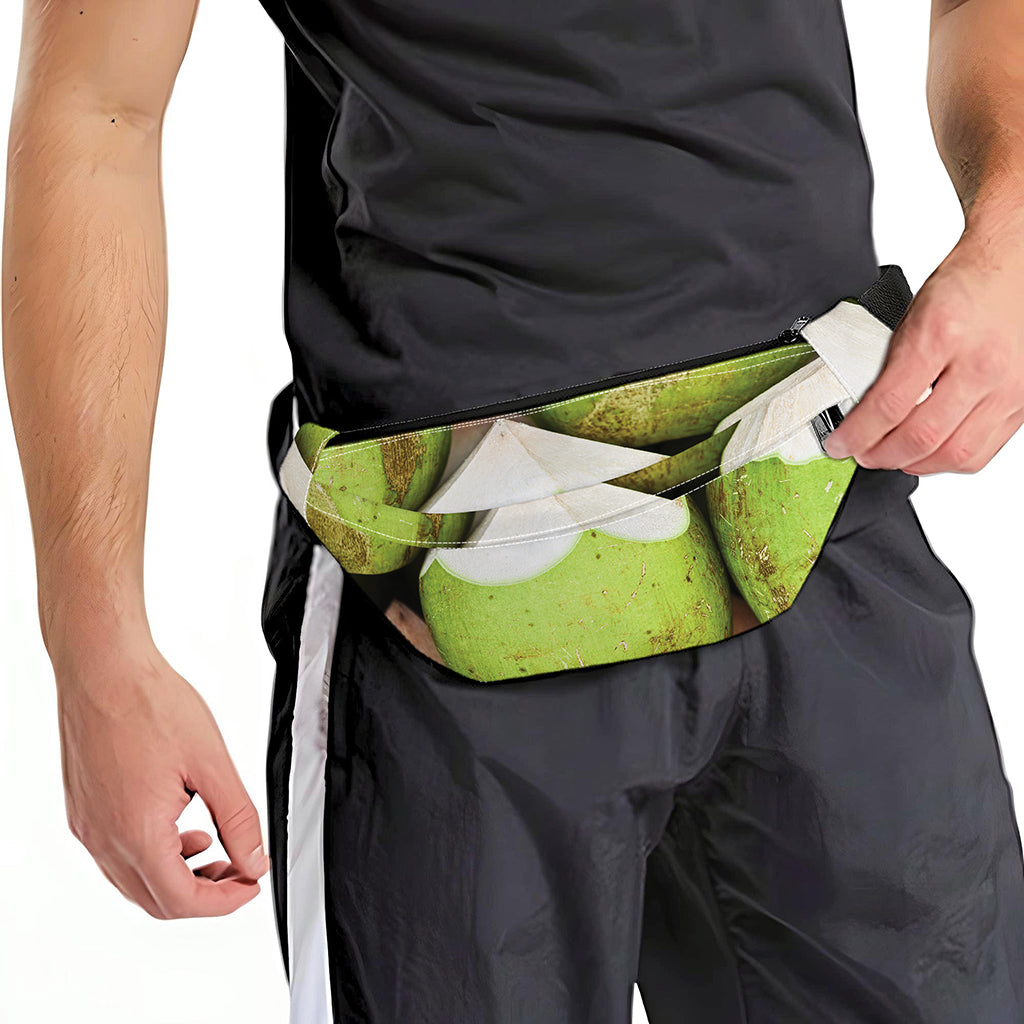 Coconut 3D Print Fanny Pack