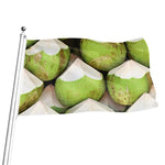 Coconut 3D Print Flag