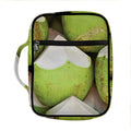 Coconut 3D Print Front Pocket Bible Bag