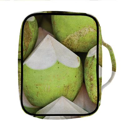 Coconut 3D Print Front Pocket Bible Bag
