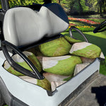 Coconut 3D Print Golf Cart Seat Cover
