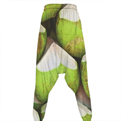 Coconut 3D Print Hammer Pants