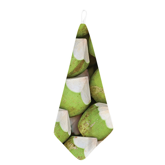 Coconut 3D Print Hand Towel
