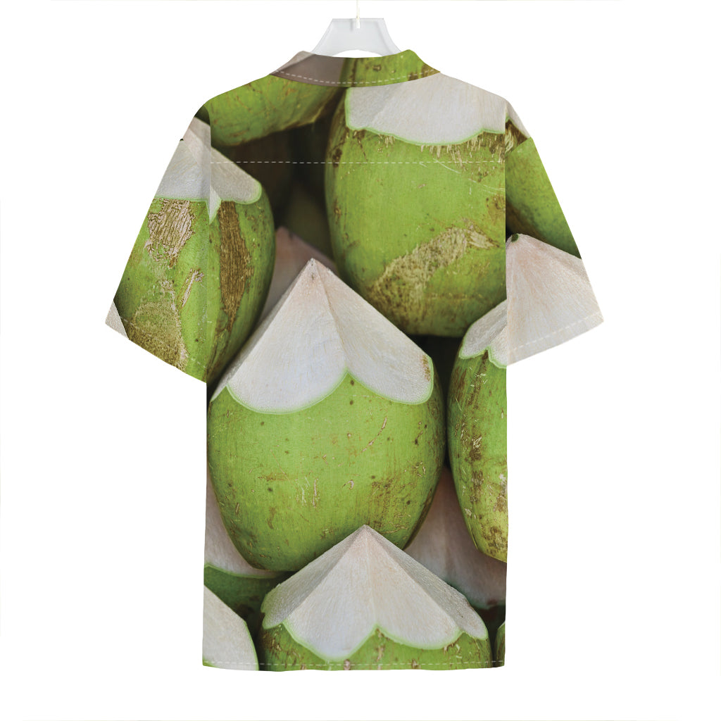 Coconut 3D Print Hawaiian Shirt