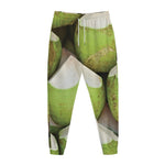Coconut 3D Print Jogger Pants