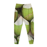 Coconut 3D Print Jogger Pants