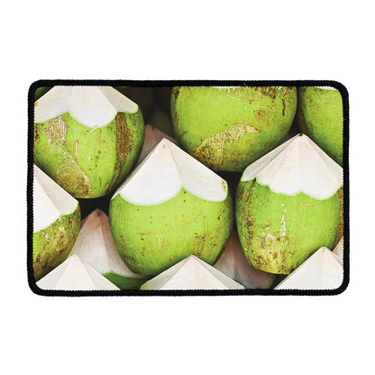 Coconut 3D Print Kitchen Mat