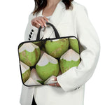 Coconut 3D Print Laptop Sleeve With Handle