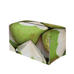 Coconut 3D Print Leather Tissue Box Cover
