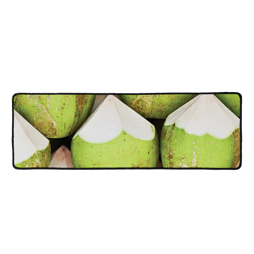 Coconut 3D Print Long Kitchen Mat