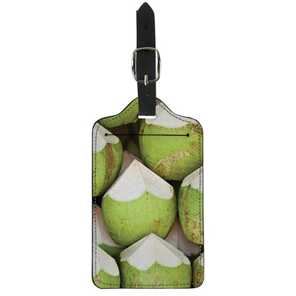 Coconut 3D Print Luggage Tag
