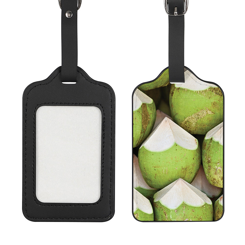 Coconut 3D Print Luggage Tag