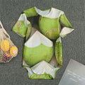 Coconut 3D Print Men's Bodysuit