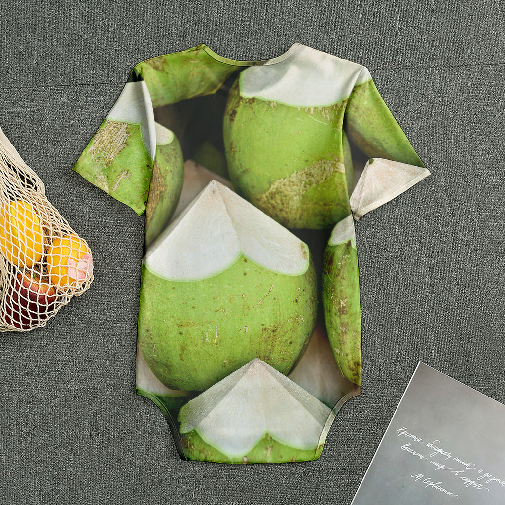 Coconut 3D Print Men's Bodysuit