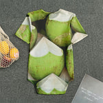 Coconut 3D Print Men's Bodysuit
