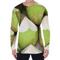 Coconut 3D Print Men's Long Sleeve T-Shirt