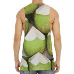 Coconut 3D Print Men's Muscle Tank Top