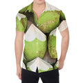 Coconut 3D Print Men's Shirt
