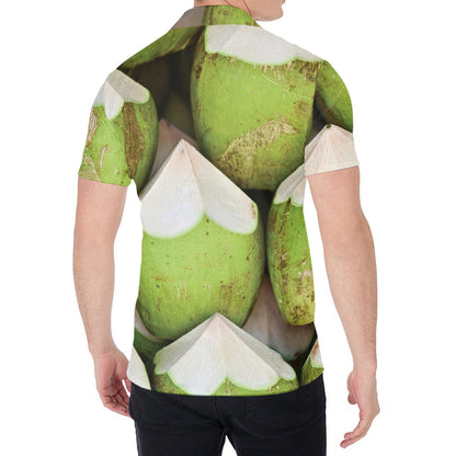Coconut 3D Print Men's Shirt