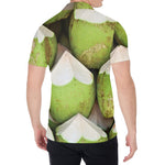 Coconut 3D Print Men's Shirt
