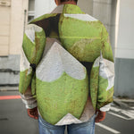 Coconut 3D Print Men's Shirt Jacket