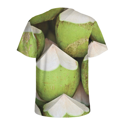 Coconut 3D Print Men's Sports T-Shirt