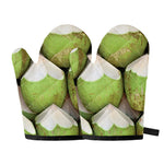 Coconut 3D Print Oven Mitts