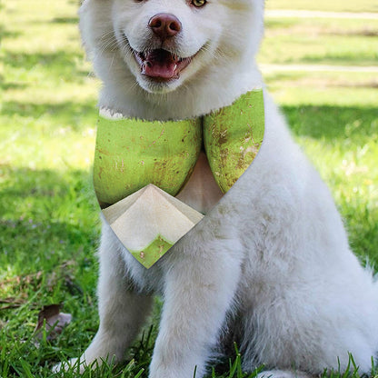 Coconut 3D Print Over The Collar Dog Bandana