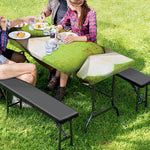Coconut 3D Print Picnic Table Cover