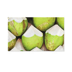Coconut 3D Print Polyester Flag