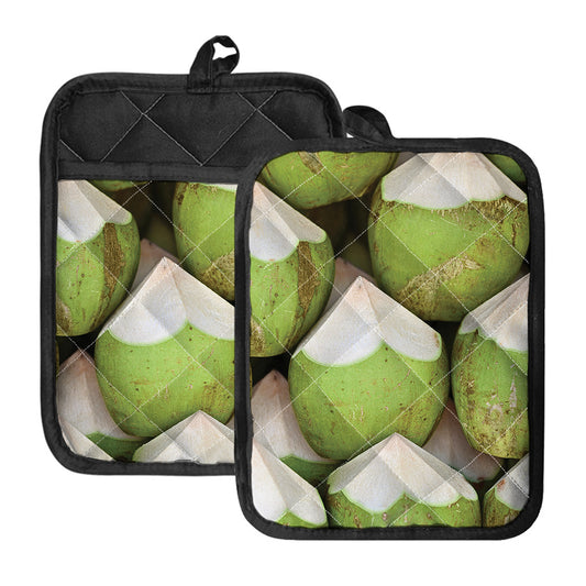 Coconut 3D Print Pot Holders With Pocket