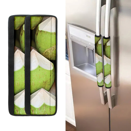 Coconut 3D Print Refrigerator Handle Covers
