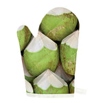 Coconut 3D Print Single Oven Mitt