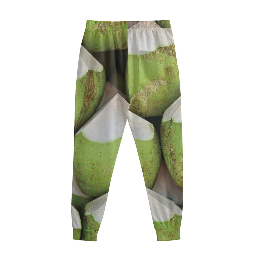 Coconut 3D Print Sweatpants