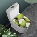 Coconut 3D Print Toilet Lid Cover