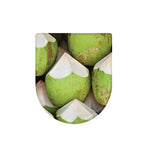 Coconut 3D Print Toilet Lid Cover