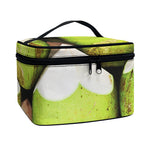 Coconut 3D Print Travel Makeup Bag