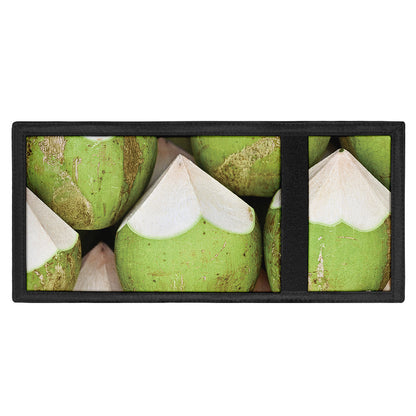 Coconut 3D Print Trifold Wallet