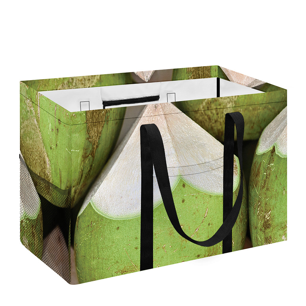 Coconut 3D Print Utility Tote Bag
