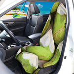 Coconut 3D Print Waterproof Car Seat Cover