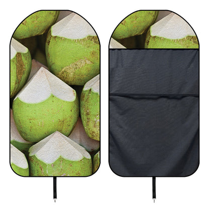 Coconut 3D Print Waterproof Car Seat Cover