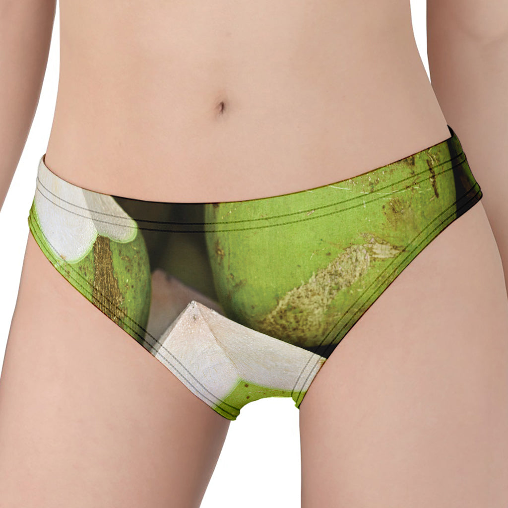 Coconut 3D Print Women's Panties